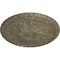 Ekena Millwork Richmond Ceiling Medallion (Fits Canopies up to 2 5/8"), 18"OD x 1 3/8"P, Witch Hazel Crackle CM18RIWHC - alternate 2
